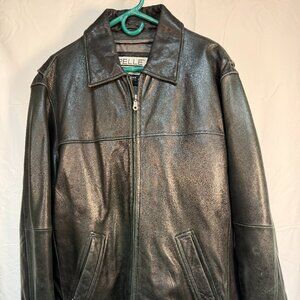 Vintage Pelle Studios Genuine Wilsons Leather Jacket Coat Mens XL Full Zip 90s